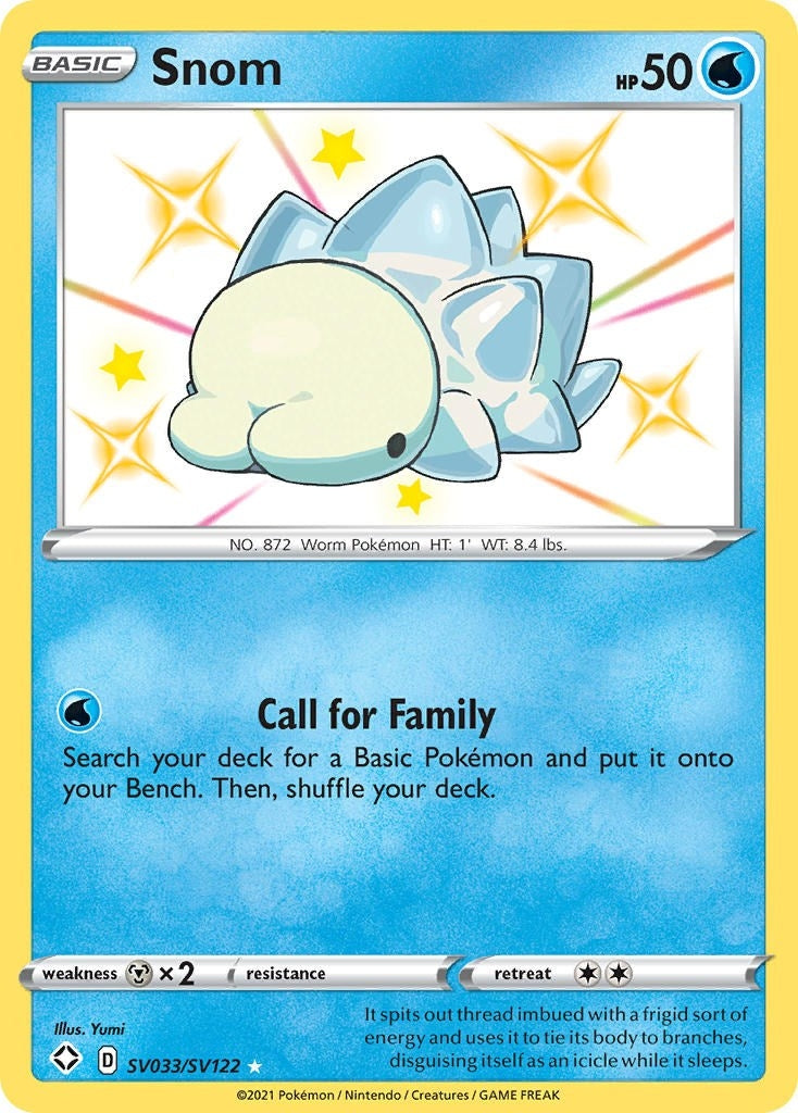 Image for Snom (SV033/SV122) [Shining Fates: Shiny Vault] - Pokemon