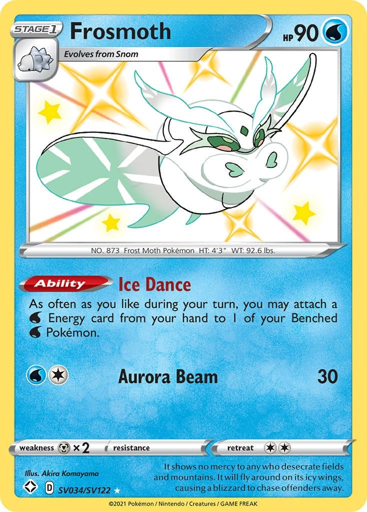 Image for Frosmoth (SV034/SV122) [Shining Fates: Shiny Vault] - Pokemon