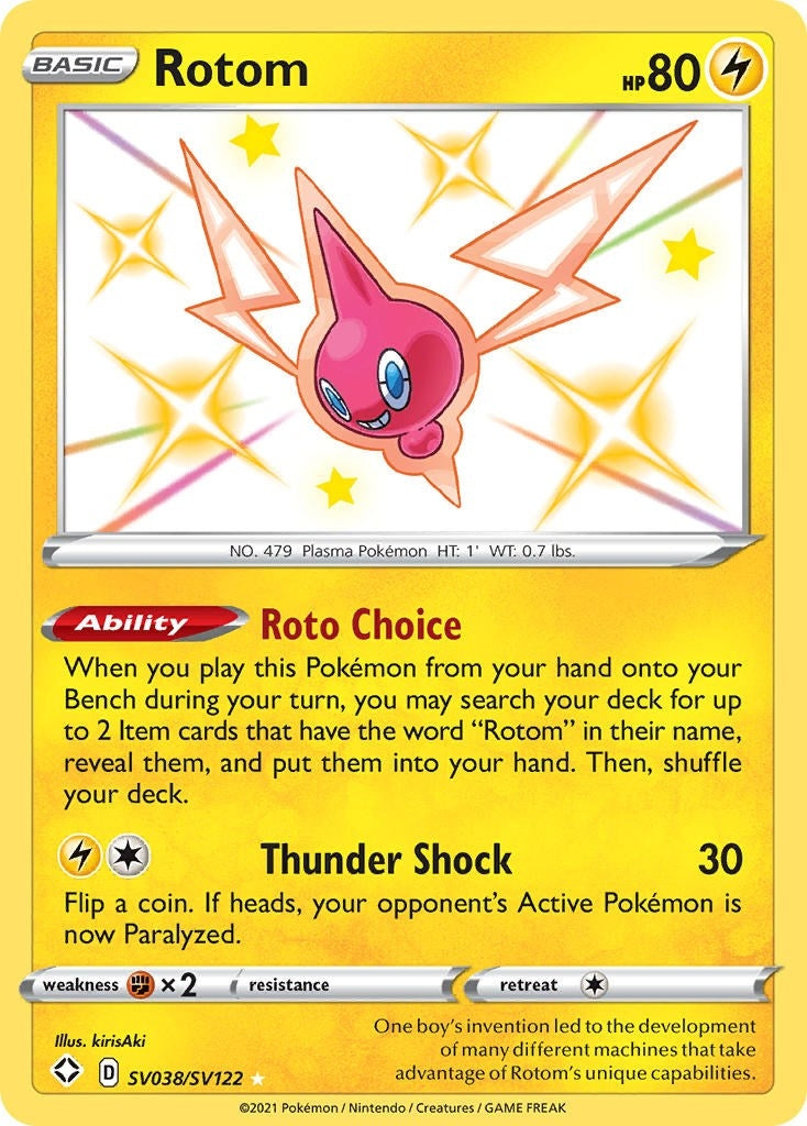 Image for Rotom (SV038/SV122) [Shining Fates: Shiny Vault] - Pokemon