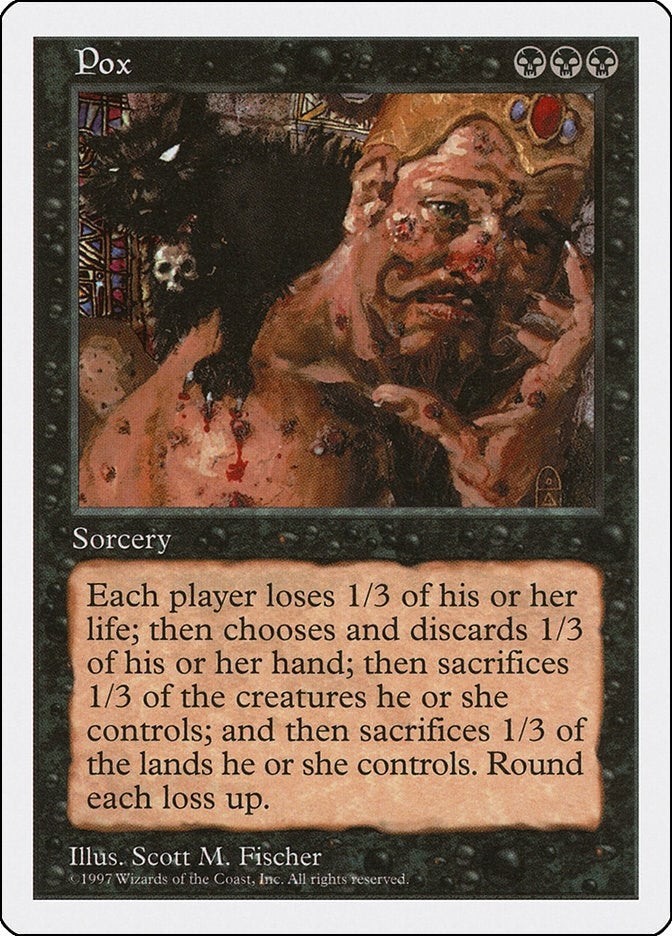 Image for Pox [Fifth Edition] - Magic: The Gathering