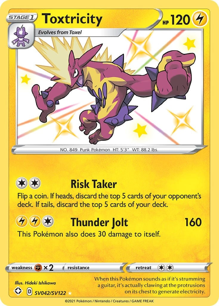 Image for Toxtricity (SV042/SV122) [Shining Fates: Shiny Vault] - Pokemon