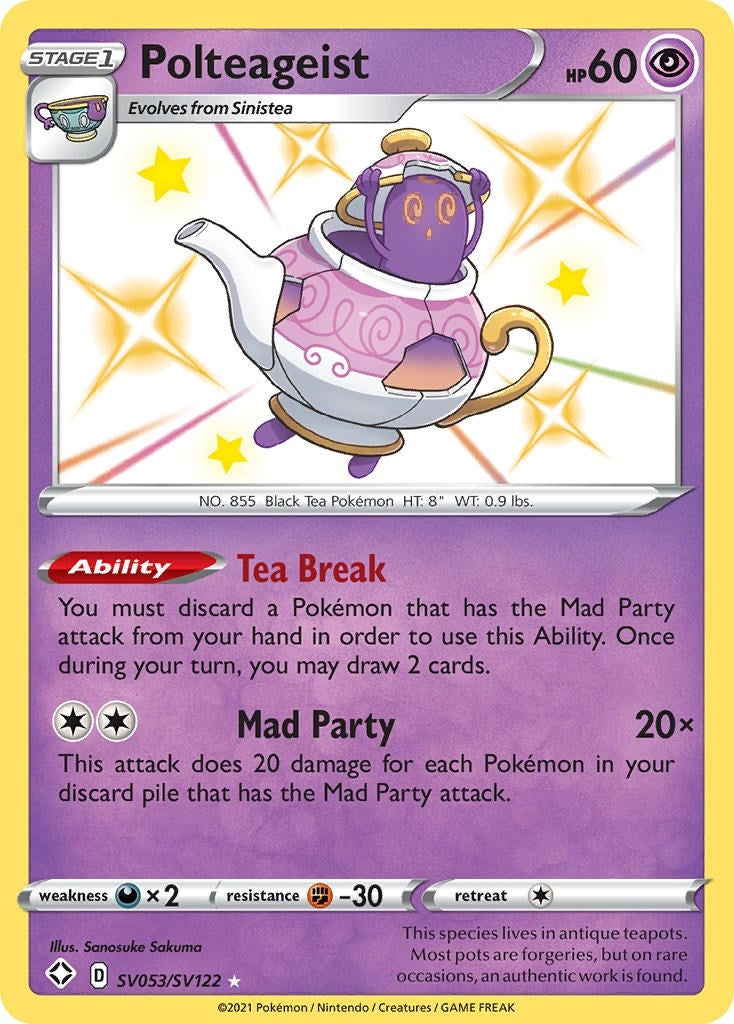 Polteageist (SV053/SV122) [Shining Fates: Shiny Vault]