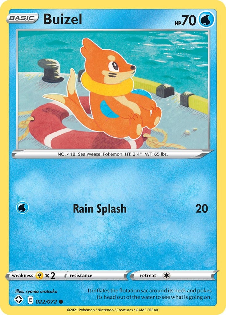 Image for Buizel (022/072) [Shining Fates] - Pokemon