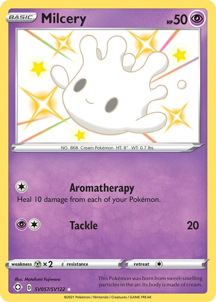 Image for Milcery (SV057/SV122) [Shining Fates: Shiny Vault] - Pokemon