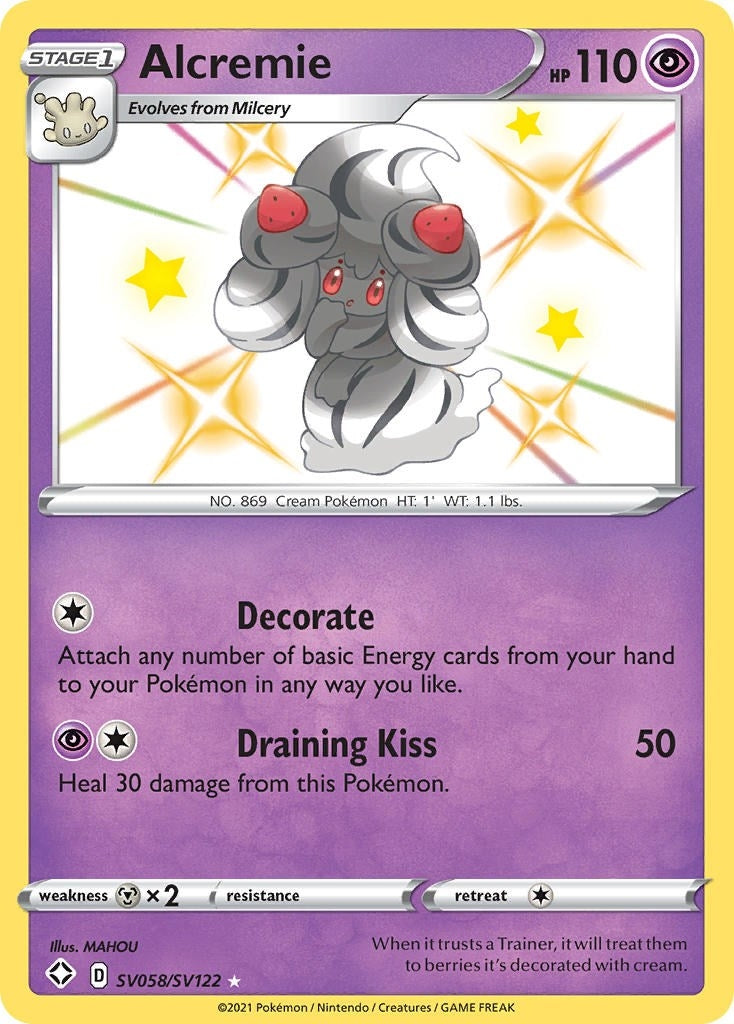 Image for Alcremie (SV058/SV122) [Shining Fates: Shiny Vault] - Pokemon
