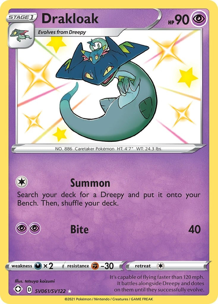 Image for Drakloak (SV061/SV122) [Shining Fates: Shiny Vault] - Pokemon