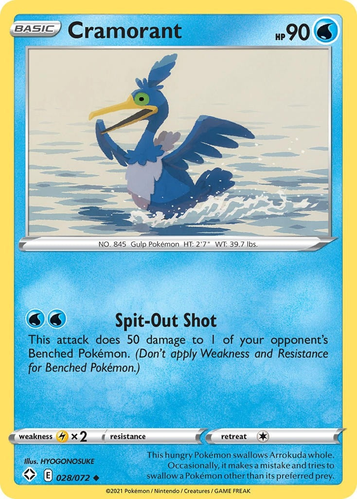 Image for Cramorant (028/072) [Shining Fates] - Pokemon