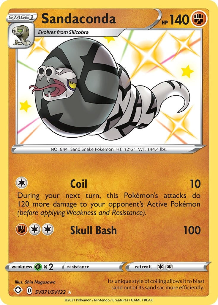Image for Sandaconda (SV071/SV122) [Shining Fates: Shiny Vault] - Pokemon