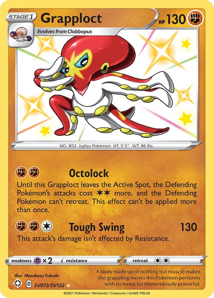 Image for Grapploct (SV073/SV122) [Shining Fates: Shiny Vault] - Pokemon