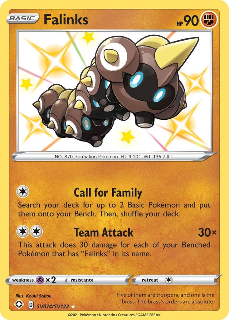 Image for Falinks (SV074/SV122) [Shining Fates: Shiny Vault] - Pokemon