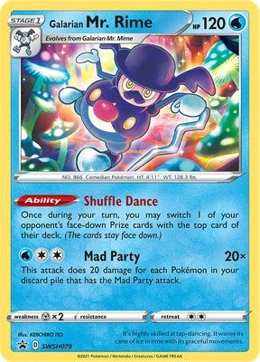 Image for Galarian Mr. Rime - SWSH079 (SWSH079) [SWSH: Sword & Shield Promo Cards] - Pokemon