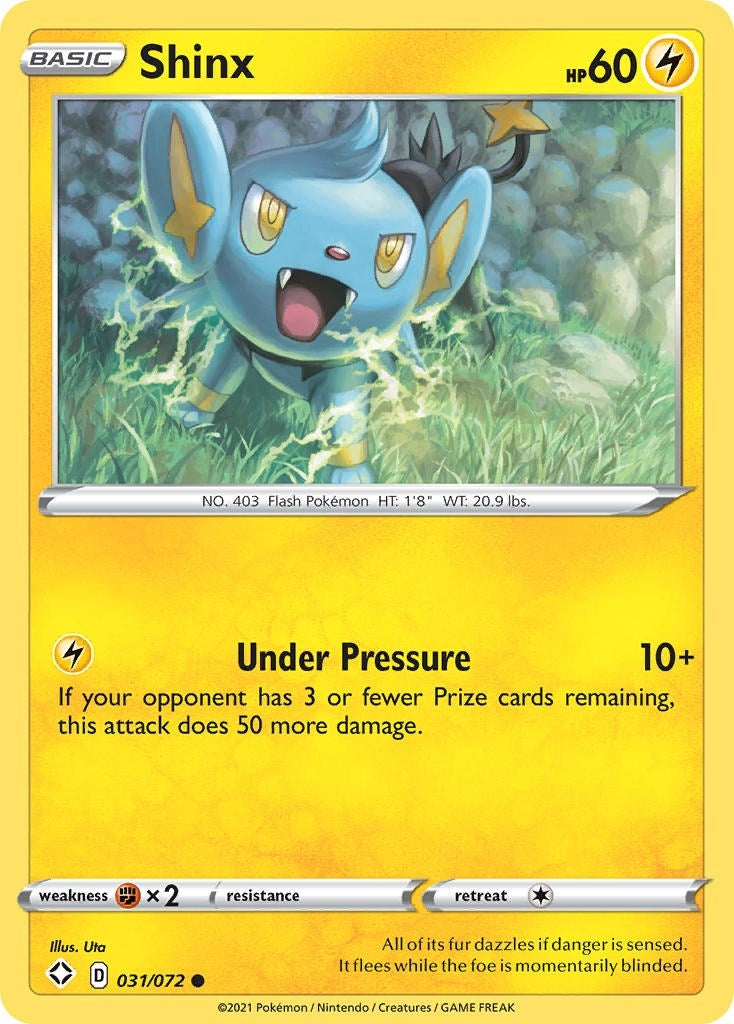 Image for Shinx (031/072) [Shining Fates] - Pokemon