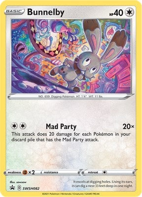 Image for Bunnelby - SWSH082 (SWSH082) [SWSH: Sword & Shield Promo Cards] - Pokemon