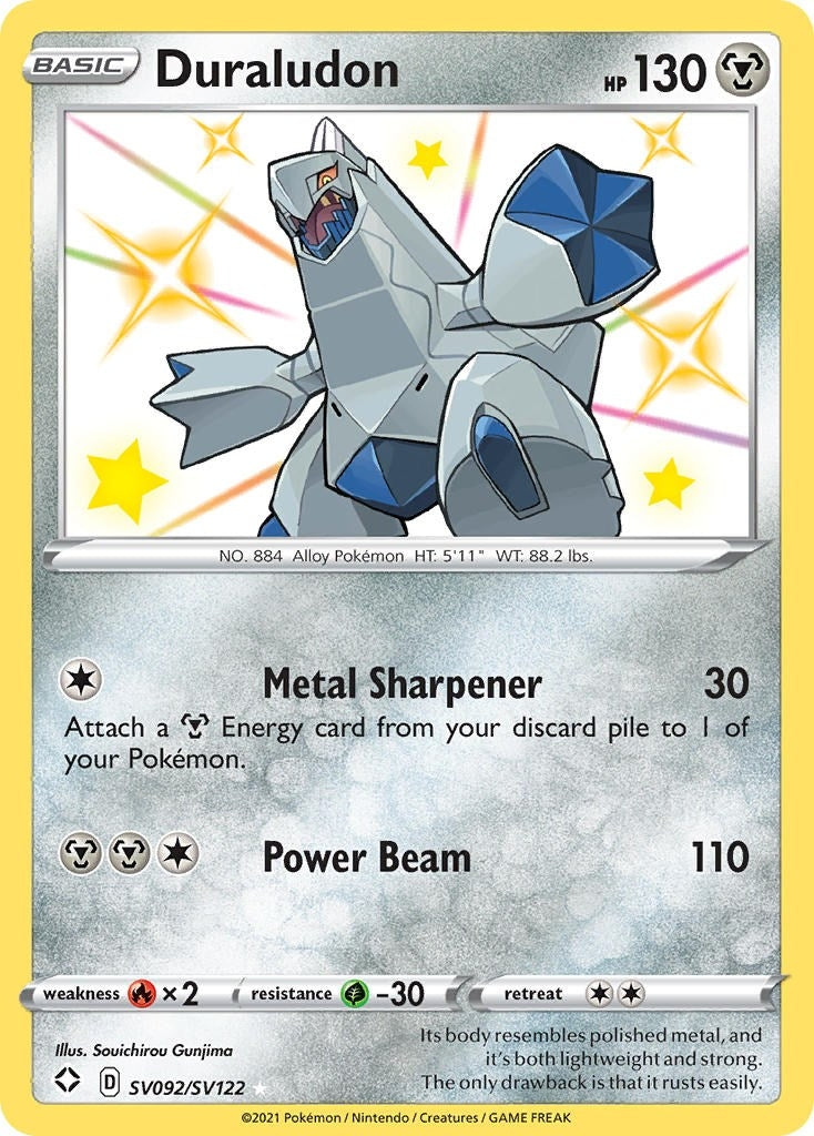 Image for Duraludon (SV092/SV122) [Shining Fates: Shiny Vault] - Pokemon