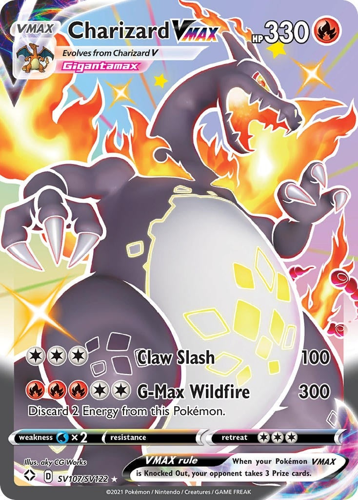 Image for Charizard VMAX (SV107/SV122) [Shining Fates: Shiny Vault] - Pokemon