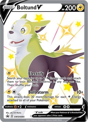 Boltund V - SWSH085 (SWSH085) [SWSH: Sword & Shield Promo Cards]