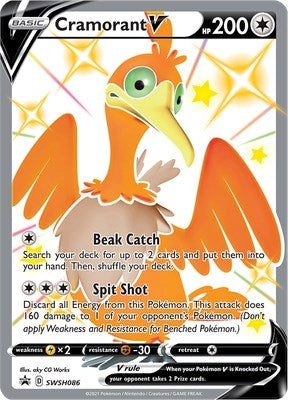 Image for Cramorant V - SWSH086 (SWSH086) [SWSH: Sword & Shield Promo Cards] - Pokemon