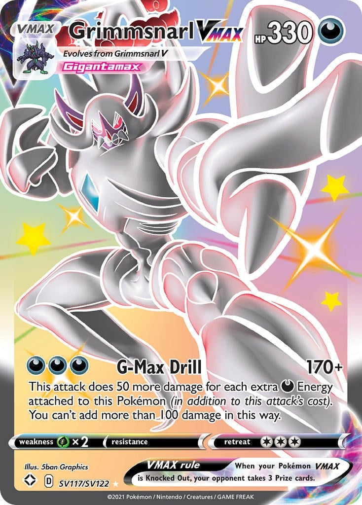 Image for Grimmsnarl VMAX (SV117/SV122) [Shining Fates: Shiny Vault] - Pokemon