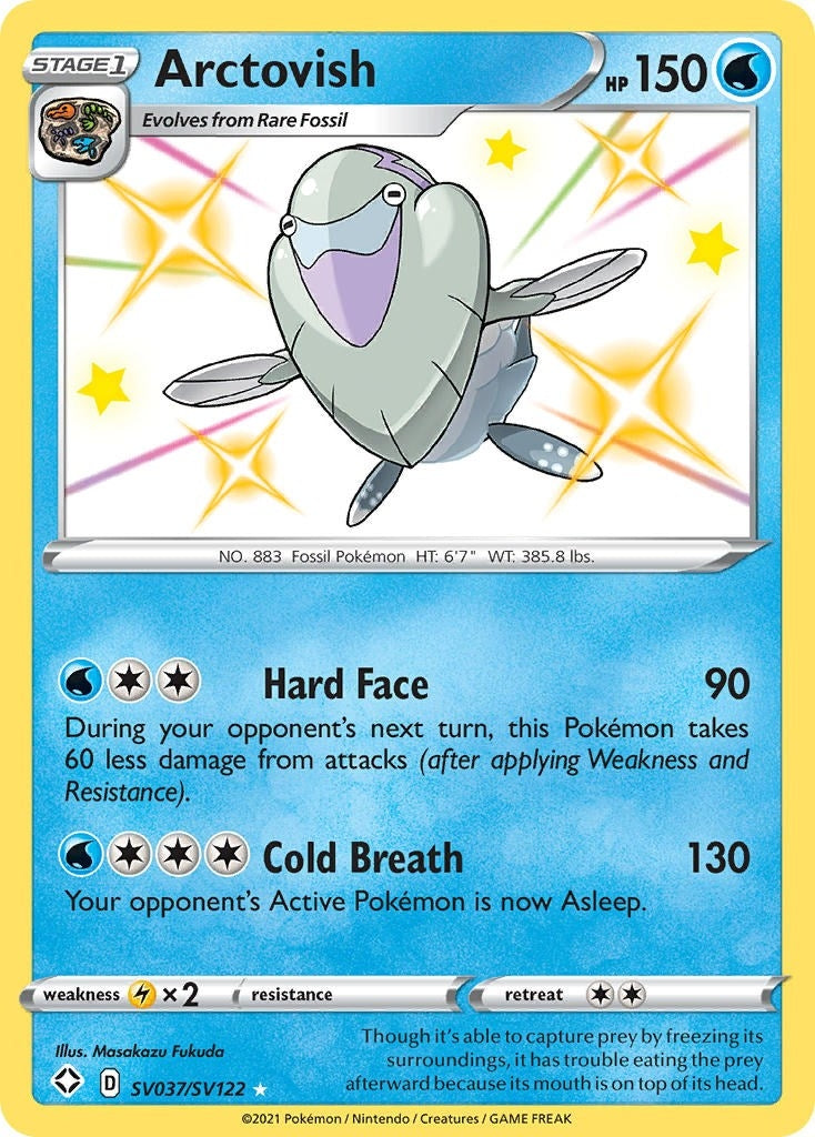 Image for Arctovish (SV037/SV122) [Shining Fates: Shiny Vault] - Pokemon