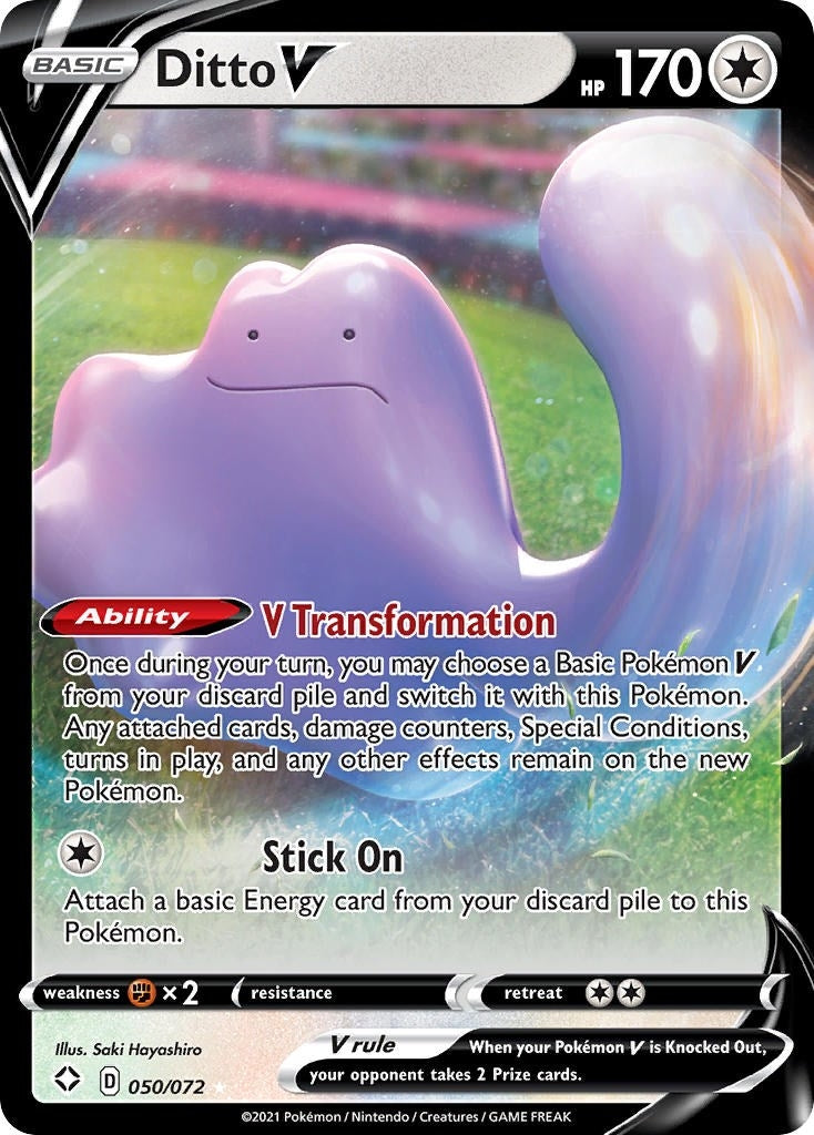 Image for Ditto V (050/072) [Shining Fates] - Pokemon