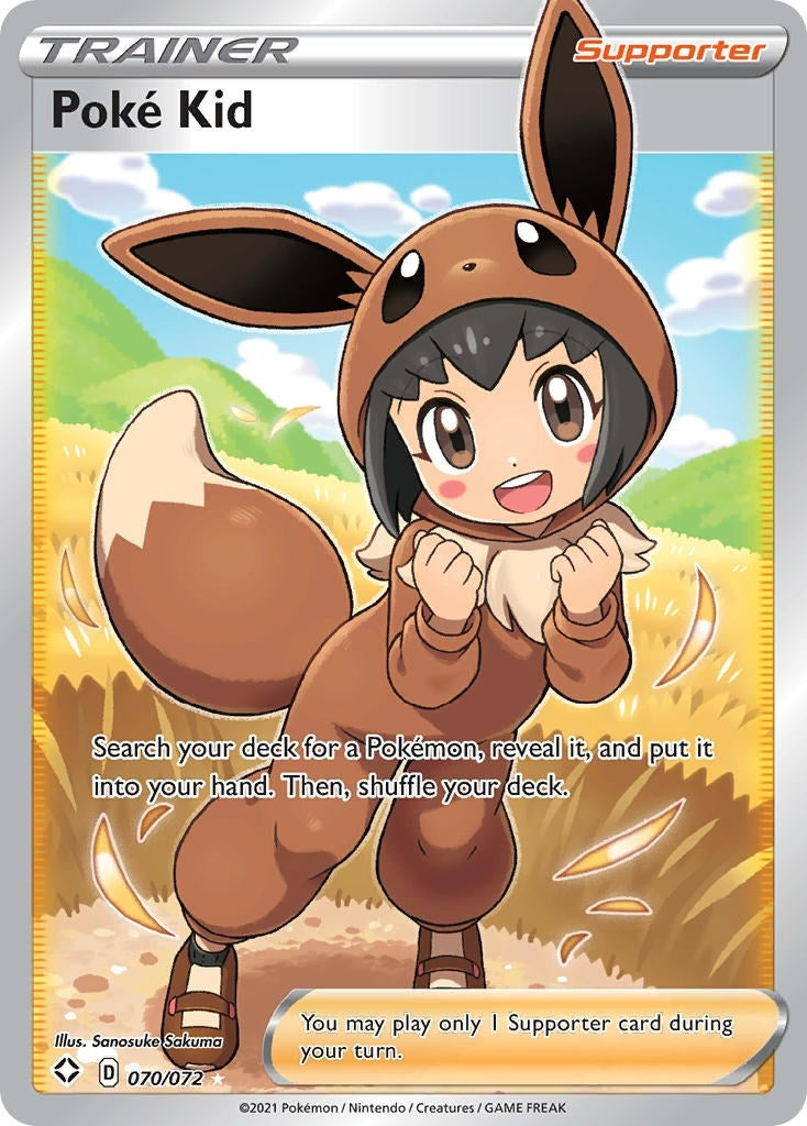 Image for Poke Kid (Full Art) (070/072) [Shining Fates] - Pokemon