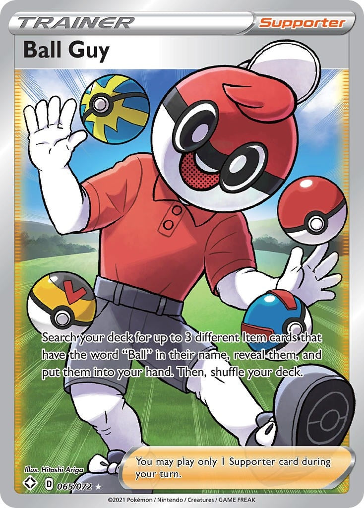 Image for Ball Guy (Full Art) (065/072) [Shining Fates] - Pokemon