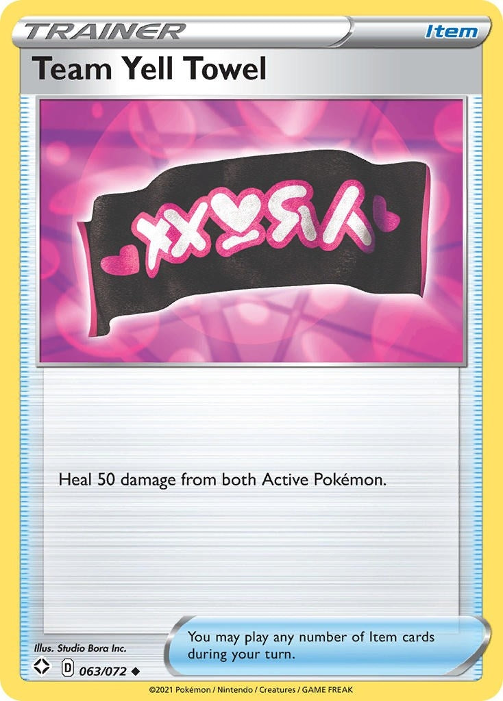Image for Team Yell Towel (063/072) [Shining Fates] - Pokemon