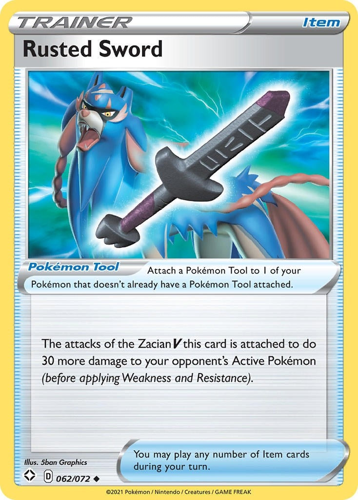 Image for Rusted Sword (062/072) [Shining Fates] - Pokemon