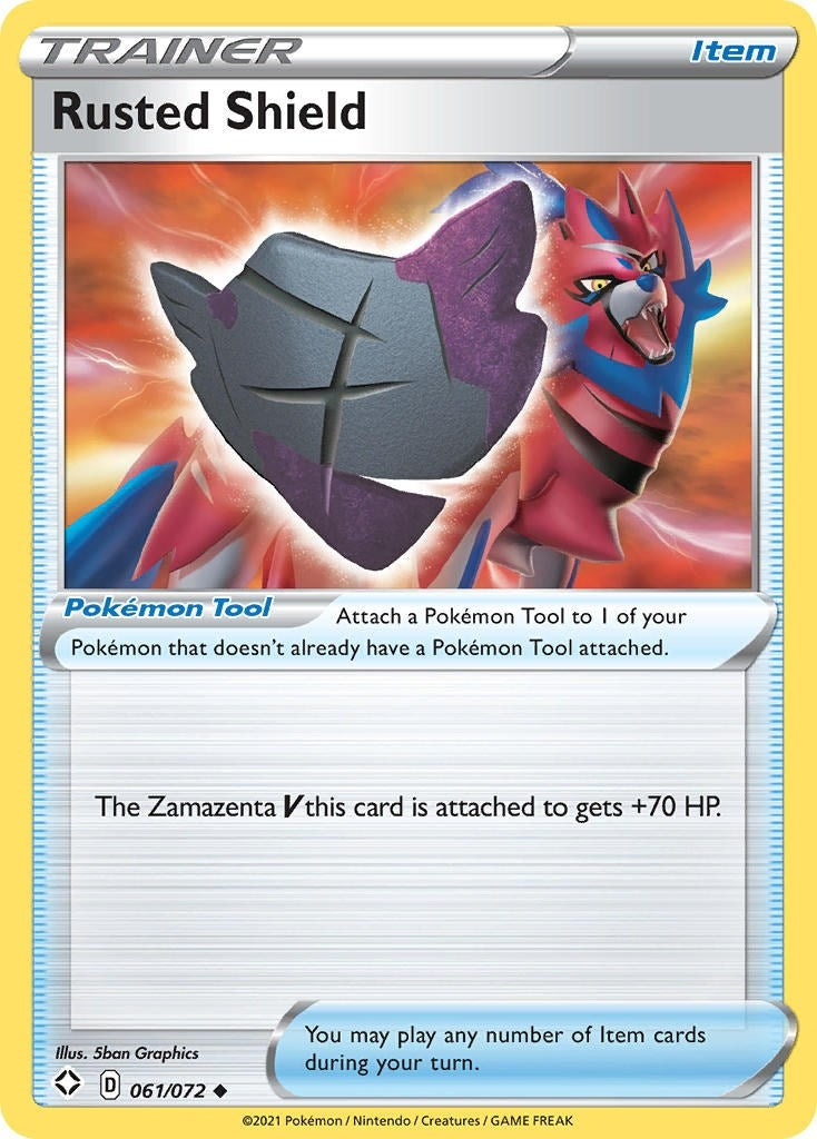 Image for Rusted Shield (061/072) [Shining Fates] - Pokemon