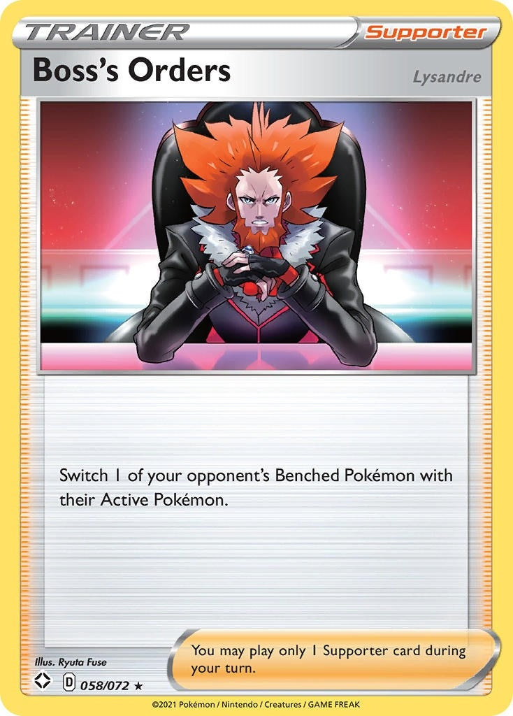 Image for Boss's Orders (058/072) [Shining Fates] - Pokemon