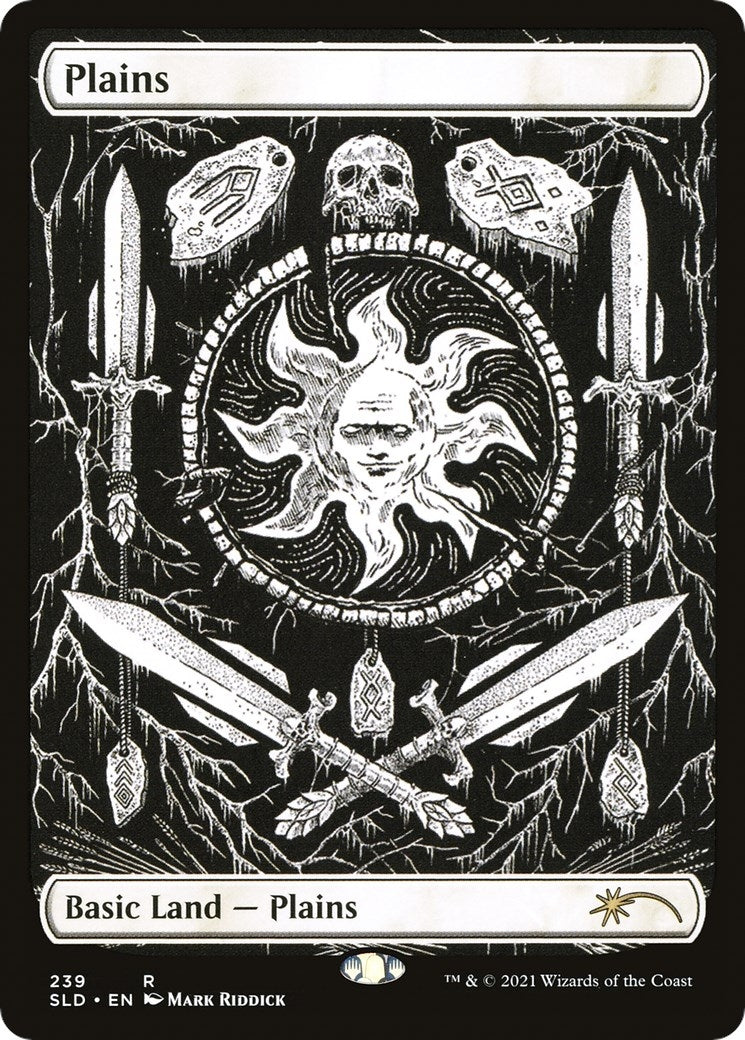 Image for Plains (Crushing Brutality) (239) [Secret Lair Drop Series] - Magic: The Gathering