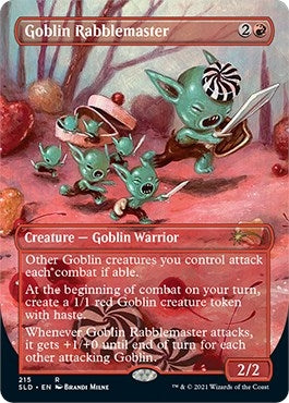 Image for Goblin Rabblemaster (215) [Secret Lair Drop Series] - Magic: The Gathering