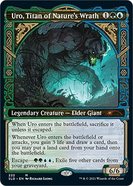 Image for Uro, Titan of Nature's Wrath (222) [Secret Lair Drop Series] - Magic: The Gathering
