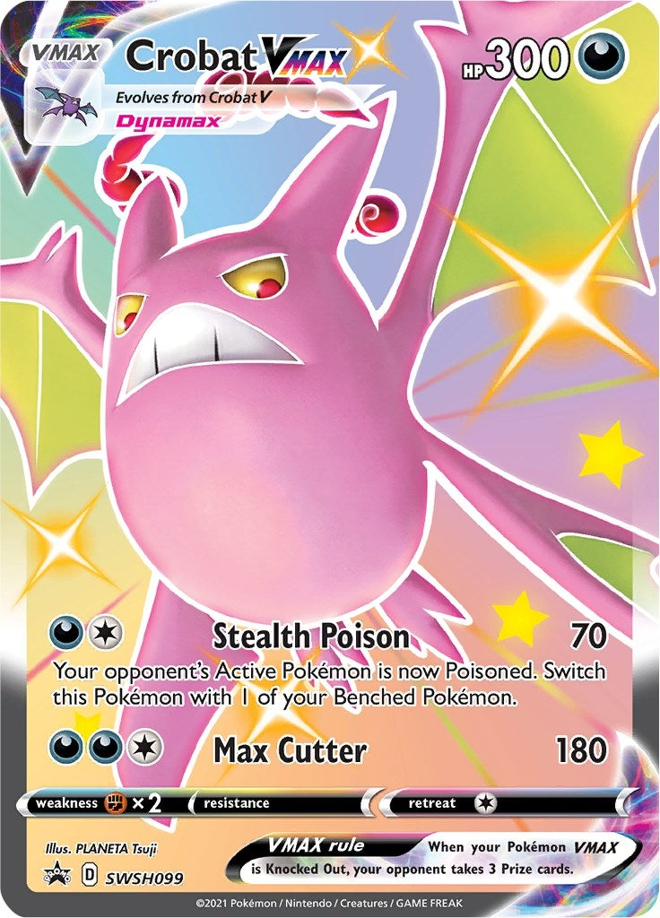 Image for Crobat VMAX - SWSH099 (SWSH099) [SWSH: Sword & Shield Promo Cards] - Pokemon