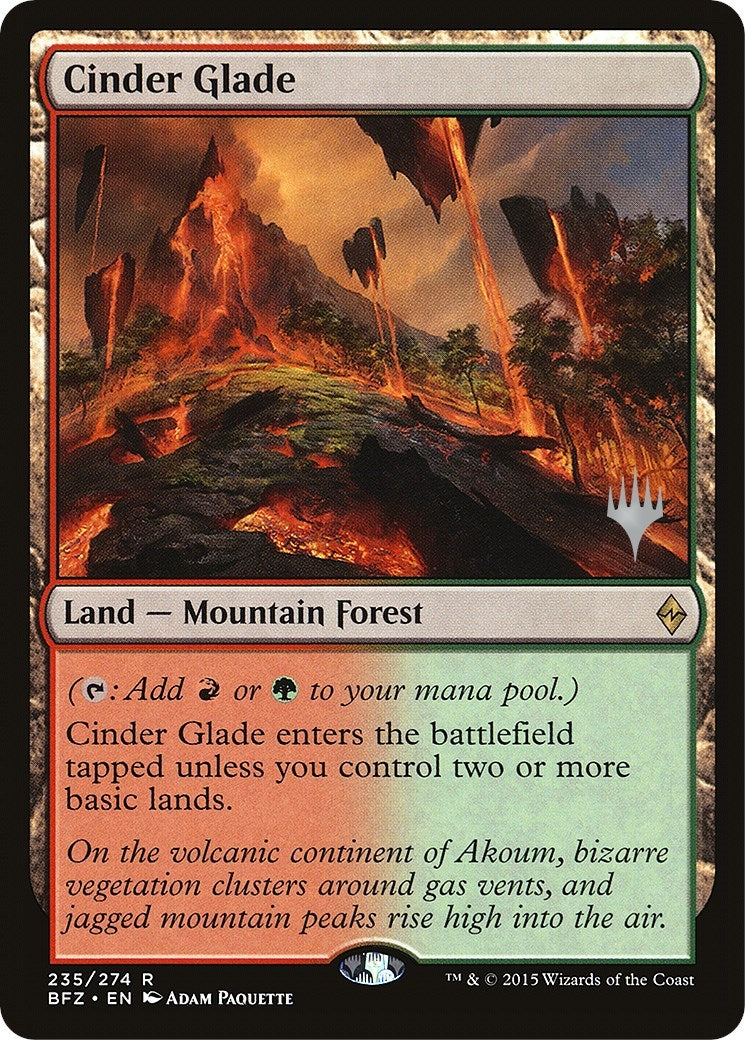Image for Cinder Glade (235) [Kaldheim] - Magic: The Gathering