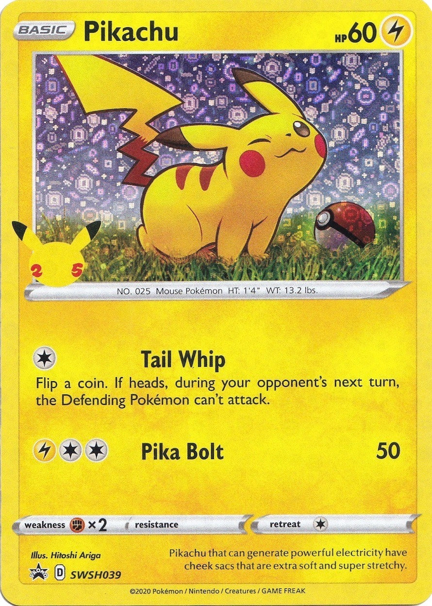 Image for Pikachu - SWSH039 (General Mills) (SWSH039) [Miscellaneous Cards & Products] - Pokemon