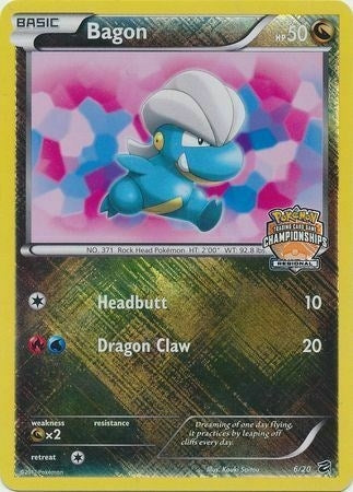 Image for Bagon - 6/20 (Regional Championships) (006/020) [League & Championship Cards] - Pokemon