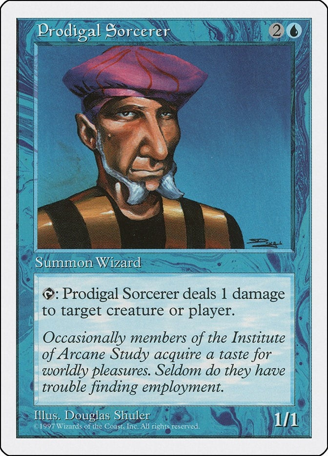 Image for Prodigal Sorcerer [Fifth Edition] - Magic: The Gathering