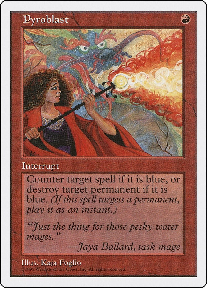 Image for Pyroblast [Fifth Edition] - Magic: The Gathering