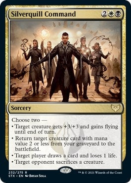Image for Silverquill Command (232) [Strixhaven: School of Mages] - Magic: The Gathering