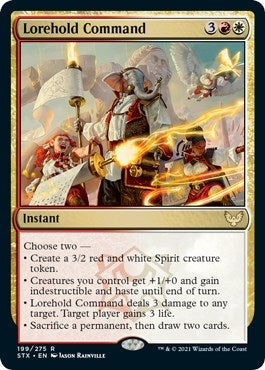 Image for Lorehold Command (199) [Strixhaven: School of Mages] - Magic: The Gathering