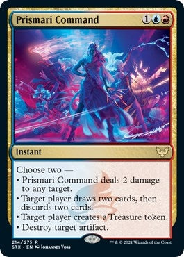 Image for Prismari Command (214) [Strixhaven: School of Mages] - Magic: The Gathering