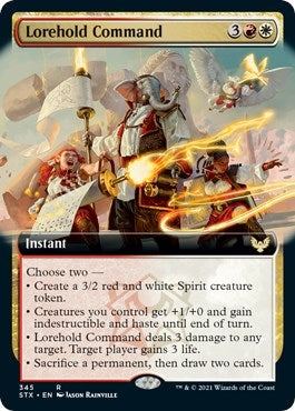 Image for Lorehold Command (Extended Art) (345) [Strixhaven: School of Mages] - Magic: The Gathering