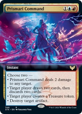 Image for Prismari Command (Extended Art) (348) [Strixhaven: School of Mages] - Magic: The Gathering