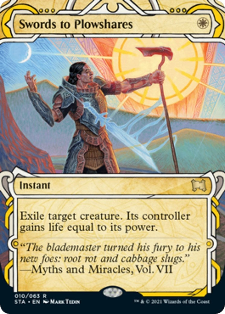 Image for Swords to Plowshares (10) [Strixhaven: Mystical Archives] - Magic: The Gathering