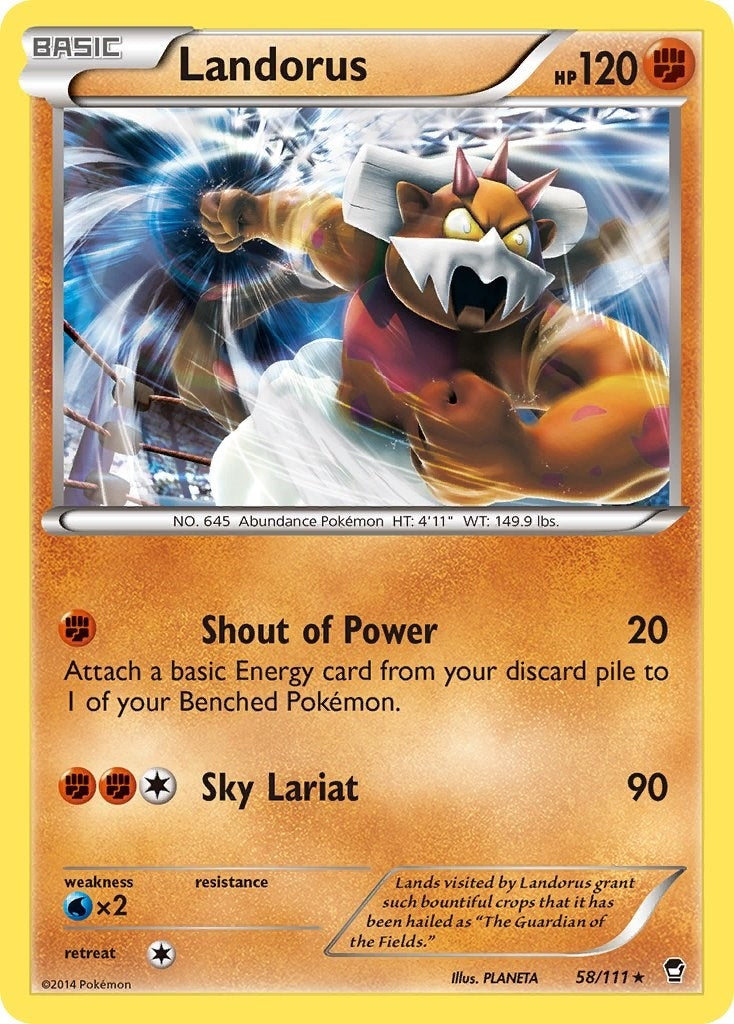 Image for Landorus (058/111) [Deck Exclusives] - Pokemon