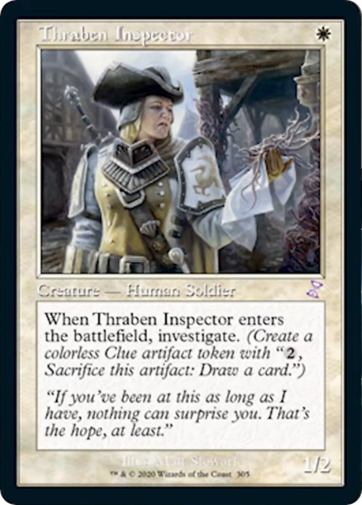 Image for Thraben Inspector (305) [Time Spiral: Remastered] - Magic: The Gathering