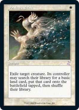 Image for Path to Exile (299) [Time Spiral: Remastered] - Magic: The Gathering