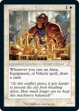 Image for Sram, Senior Edificer (303) [Time Spiral: Remastered] - Magic: The Gathering
