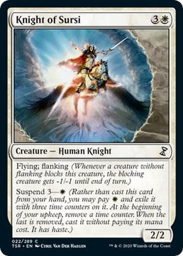 Image for Knight of Sursi (22) [Time Spiral: Remastered] - Magic: The Gathering